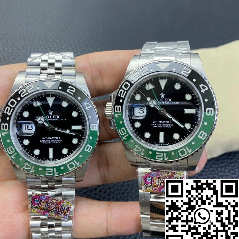 M126720VTNR-0001 TravelReady GMT 1166 Master Rolex Black Factory Clean Dial II 0816